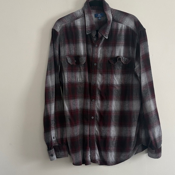 George Plaid Button-Up Shirt - Picture 5 of 10